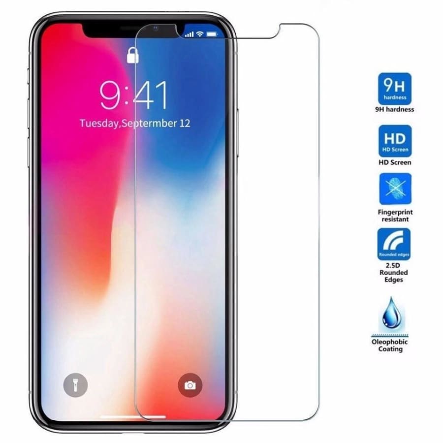 Screen Protectors for iPhone X / XS (Pack of 2) 9eight5
