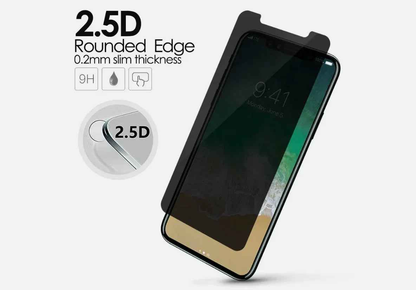 iPhone 11 Privacy Tempered Glass Screen Protector – 9H Anti-Spy