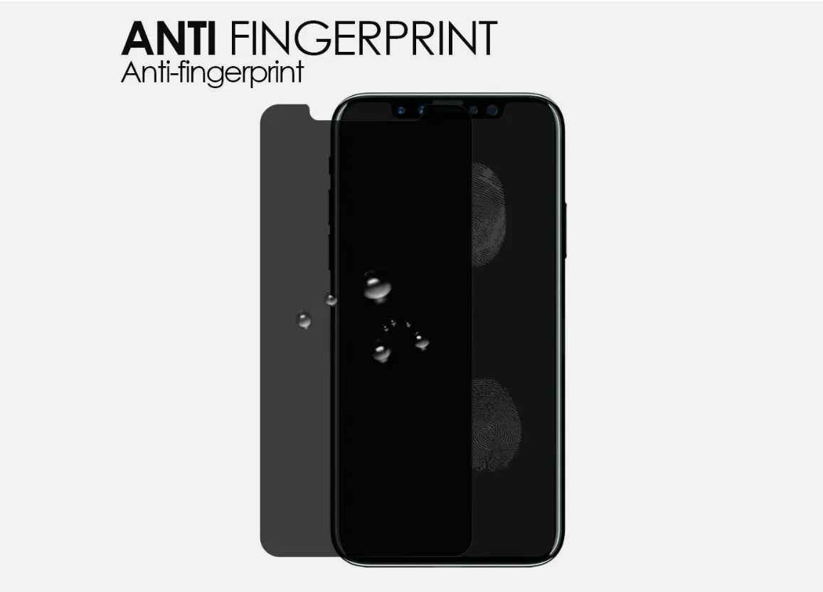 iPhone XS Privacy Tempered Glass Screen Protector – 9H Anti-Spy