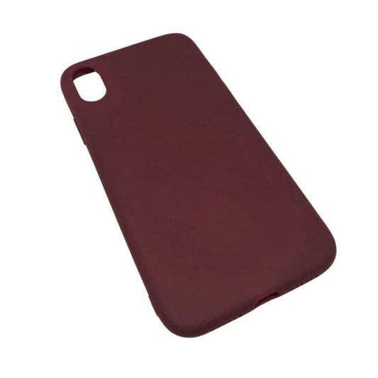Silicone Case for iPhone XR (Maroon) 9eight5