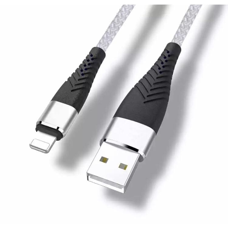 Charger Cable for iPhone/iPad 1m (Black & White) (Copy) 9eight5