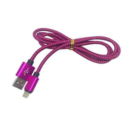 Charger Cable for iPhone/iPad 1m (Rose Red) 9eight5