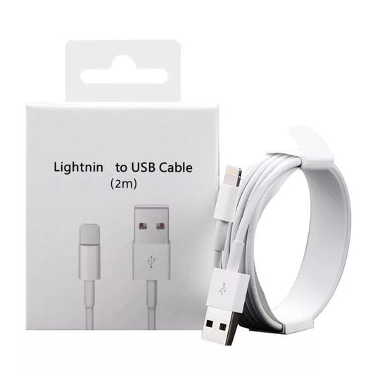 Charger Cable for iPhone/iPad - 2m (White) 9eight5