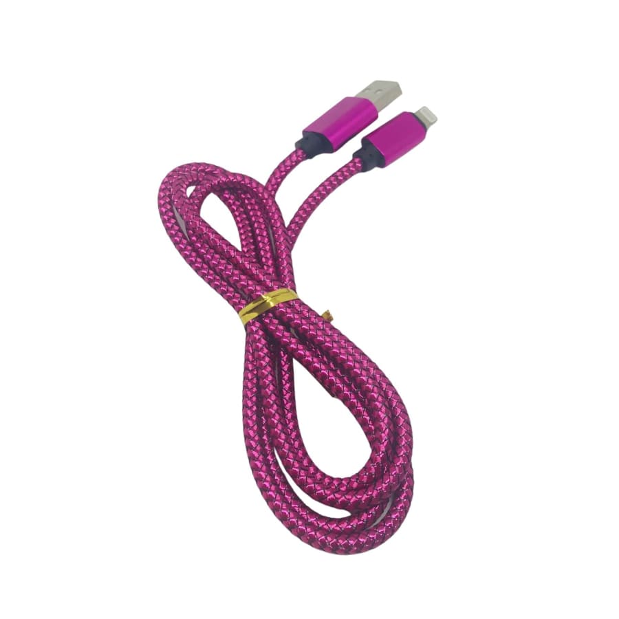Charger Cable for iPhone/iPad - 2m (Red Wine) 9eight5