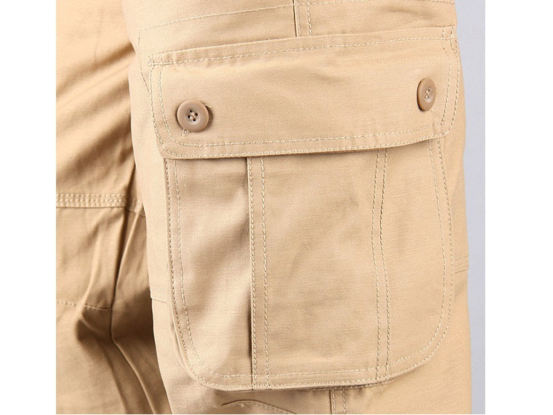 Cargo Pants Outdoor Solid Color Trousers Hiking Work Pants dealonline.co.nz