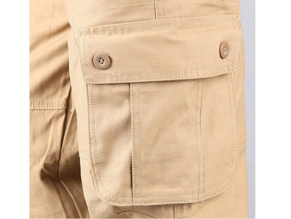Cargo Pants Outdoor Solid Color Trousers Hiking Work Pants dealonline.co.nz