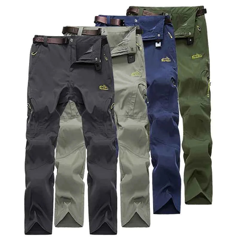 Quick-Drying Outdoor Hiking Pants - Waterproof Anti-UV Breathable Trekking Pants