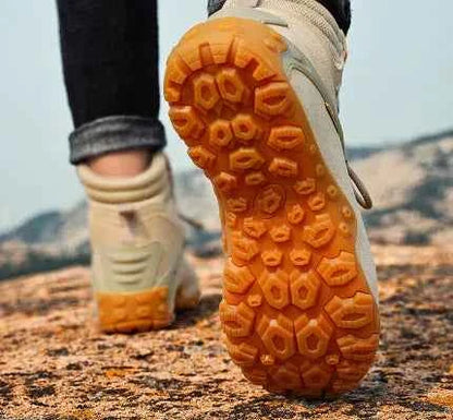 Women's Waterproof Hiking Boots - Lightweight Climbing Shoes