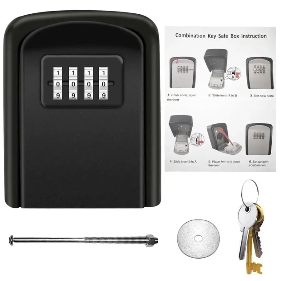 Key Lock Box (Metal) 9eight5