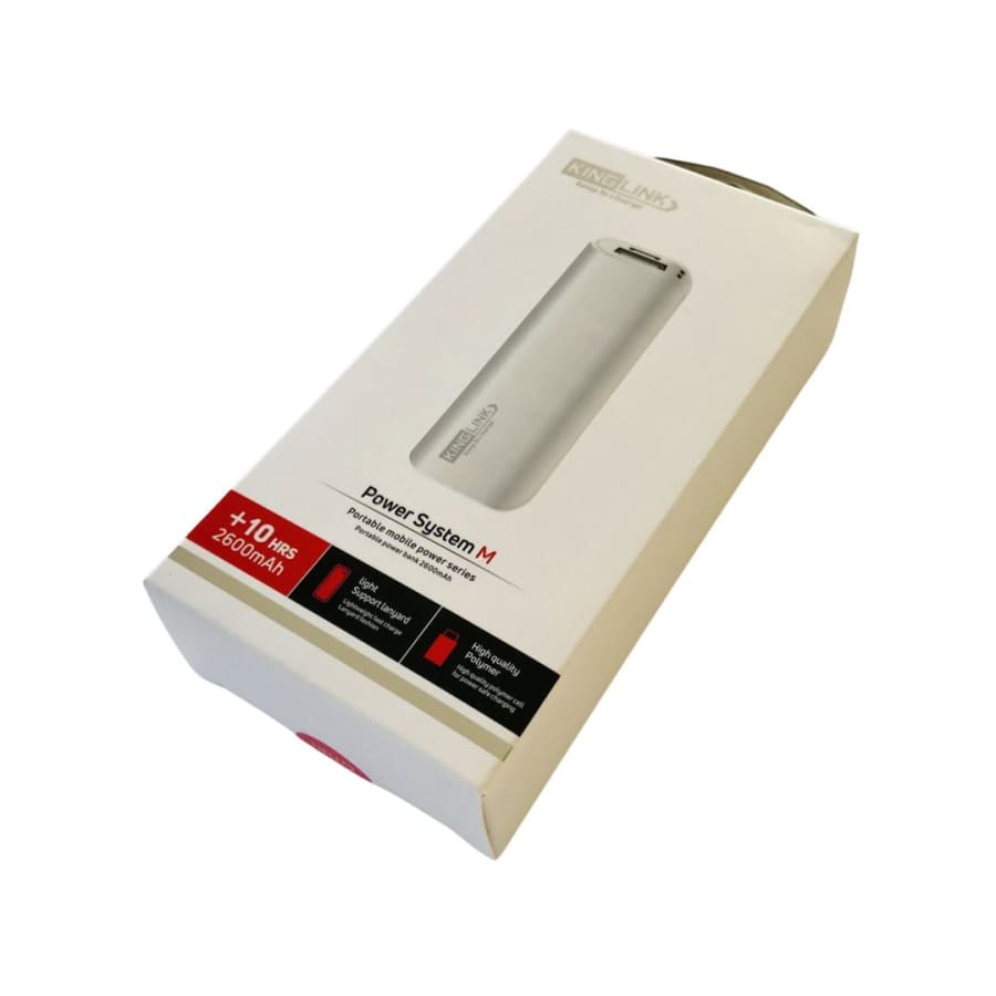Kinglink 2,600 mAh Power Bank 9eight5