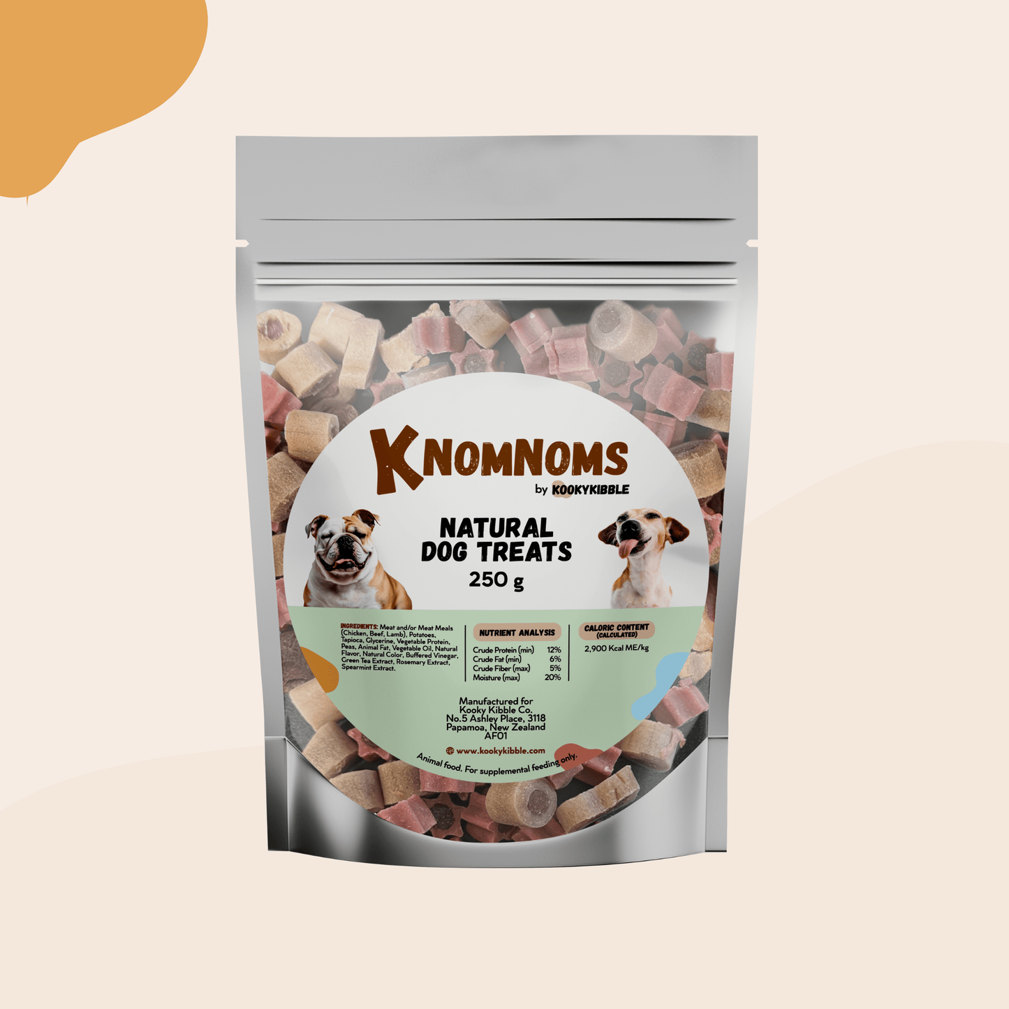 KNomNoms Assorted Dog Treats (250g)