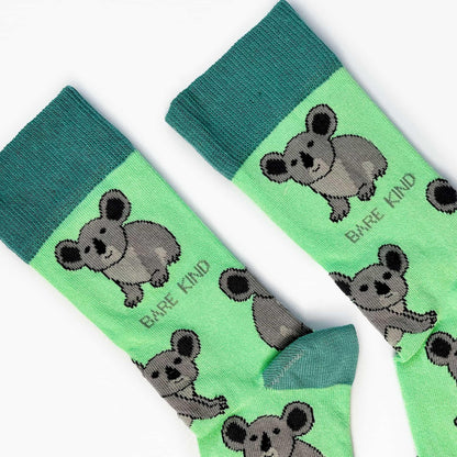 Save the Koalas Bamboo Socks - ShopHub