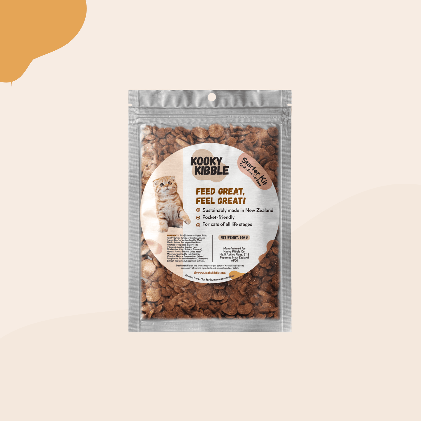 New Zealand Grain-Free Cat Food for All Life Stages (3/9 KG)