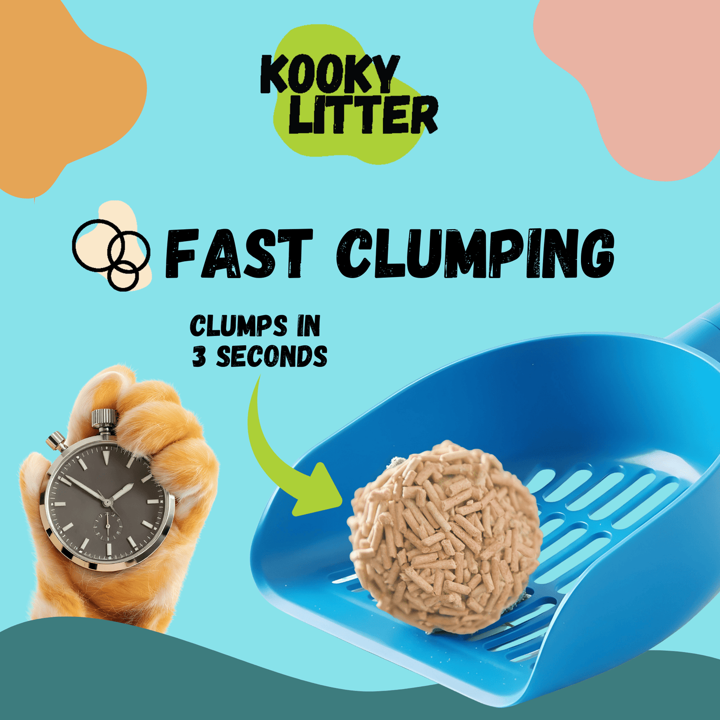 Kooky Litter Flushable Cat Litter