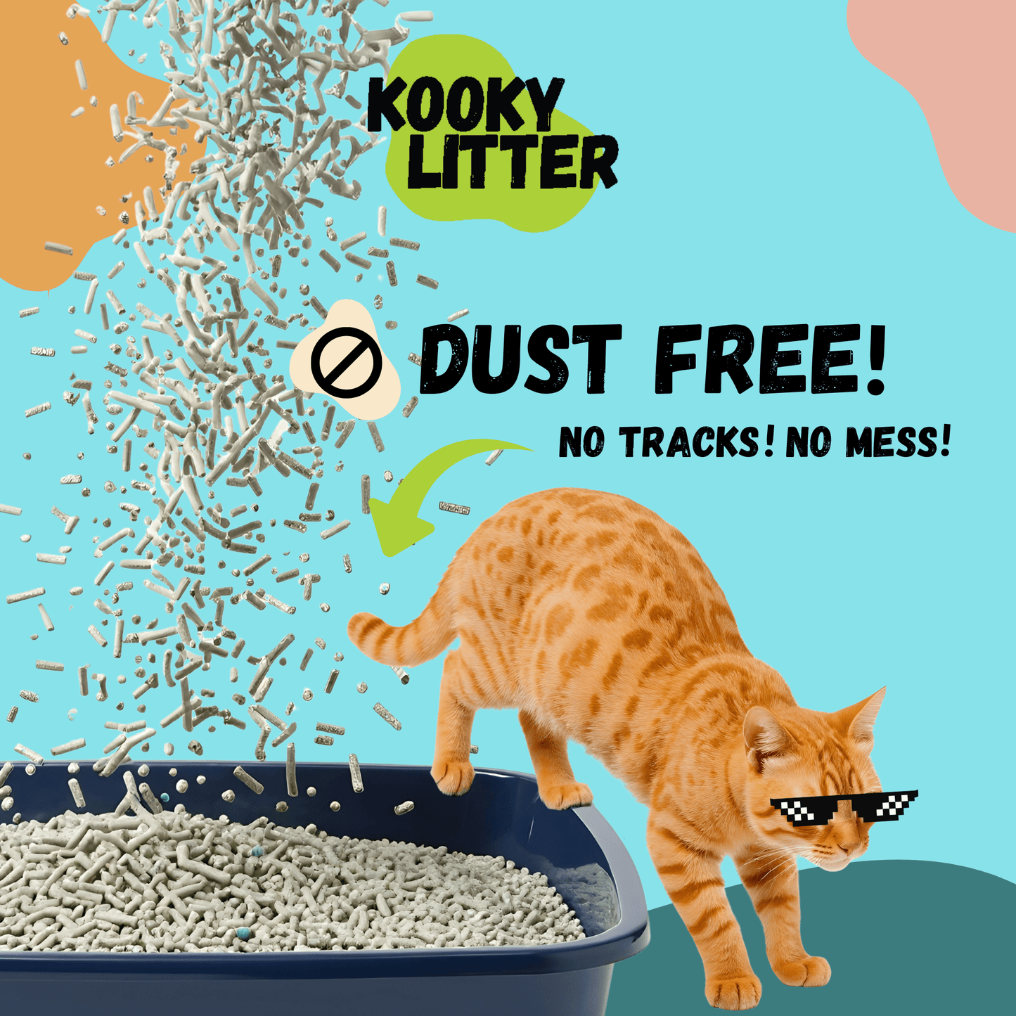 Kooky Litter Flushable Cat Litter