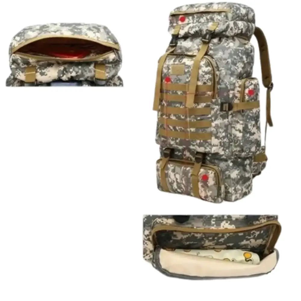 Large Capacity Mountaineering Backpack Habicare