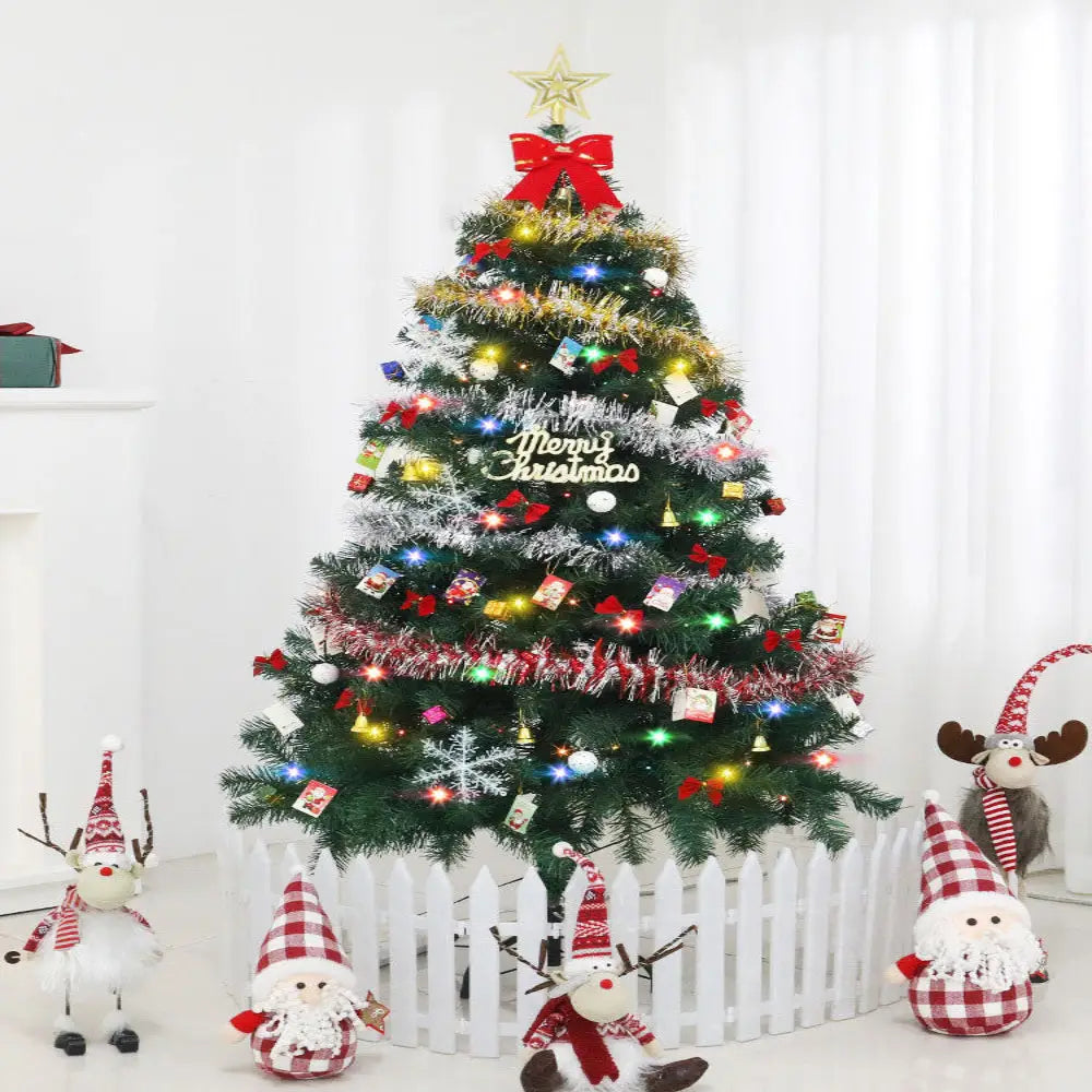 Large Christmas Tree (1.5/1.8/2.1M) with 4M 30-LED Colourful Lights Habicare