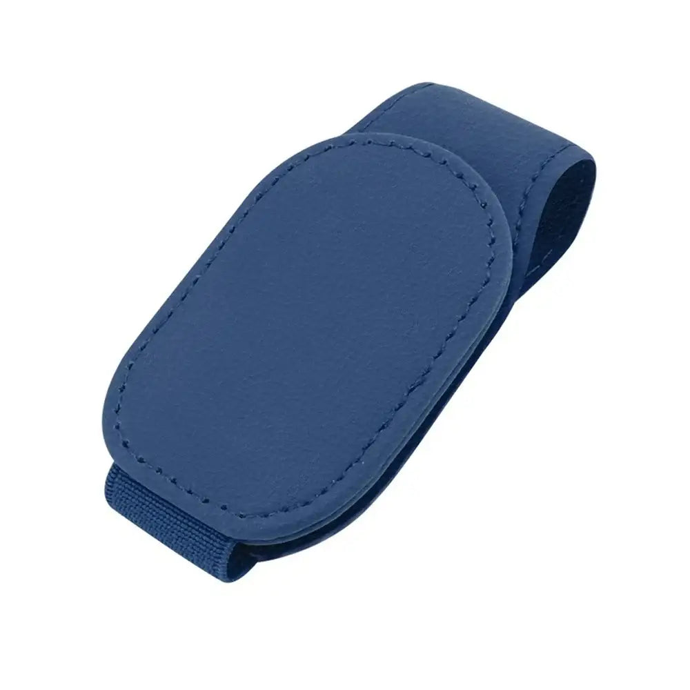 Leather Car Sunglasses & Card Holder Clip Habicare