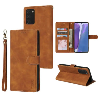 Leather Touch Flip Case for Samsung Galaxy Series Habicare