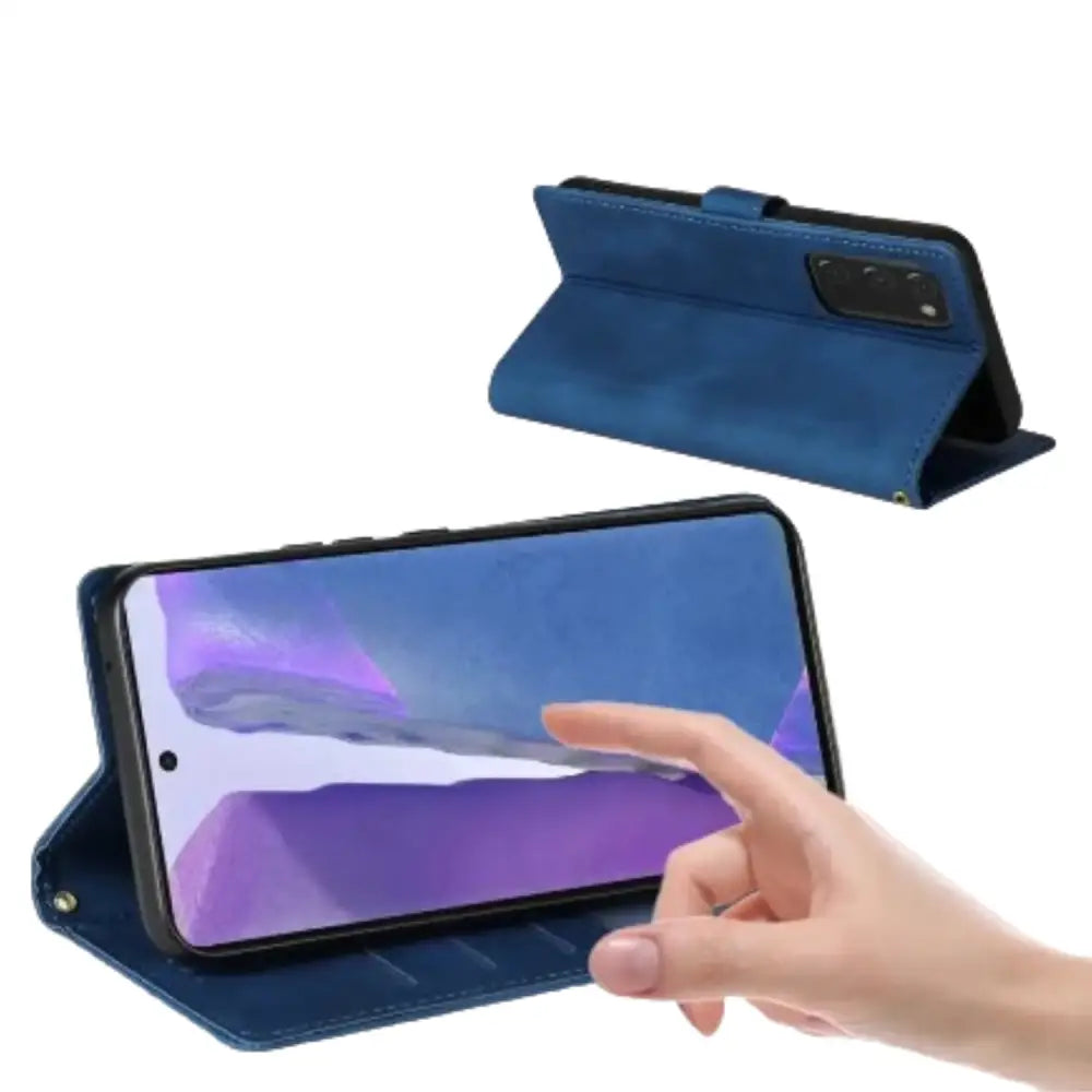 Leather Touch Flip Case for Samsung Galaxy Series Habicare