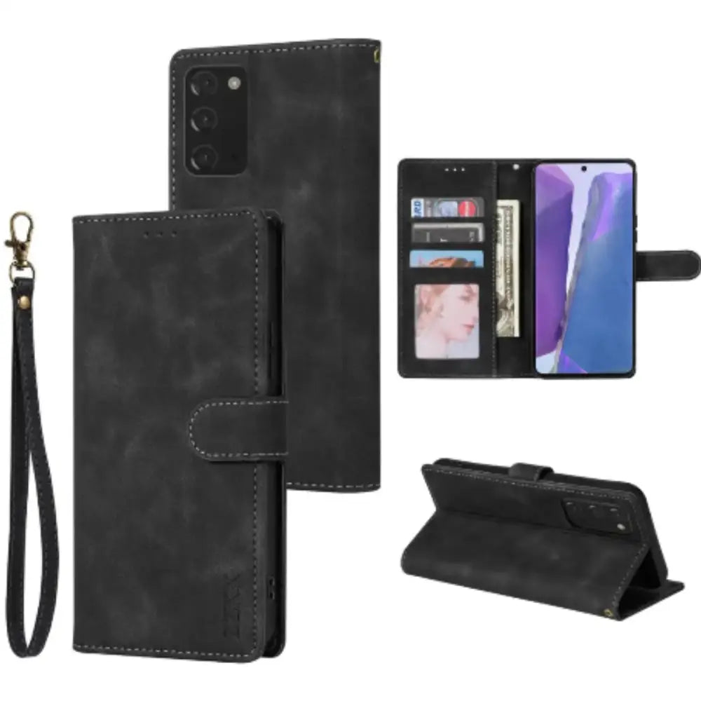 Leather Touch Flip Case for Samsung Galaxy Series Habicare