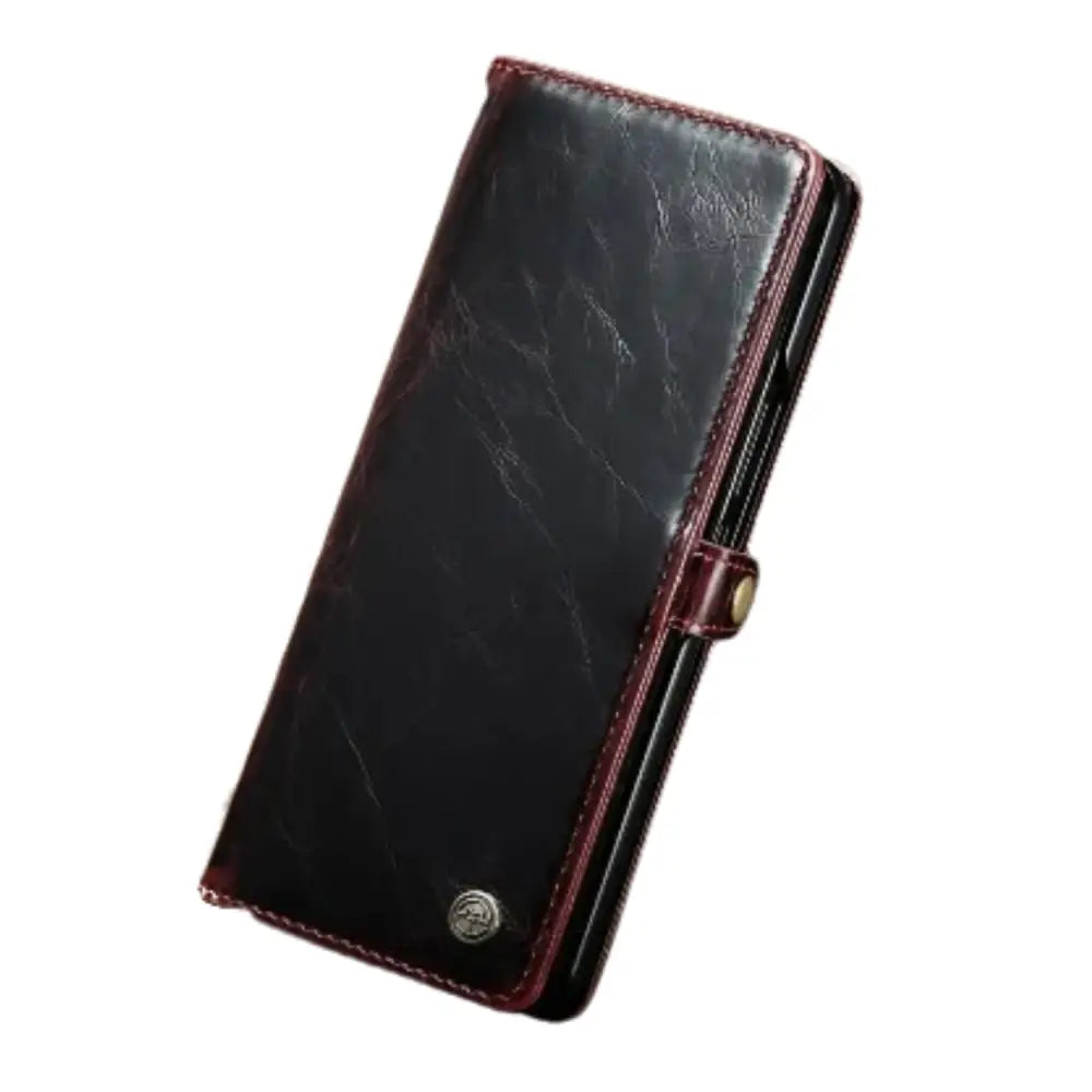Leather Wallet Case for Samsung Z Fold 6/5/4/3 Habicare