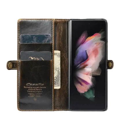 Leather Wallet Case for Samsung Z Fold 6/5/4/3 Habicare