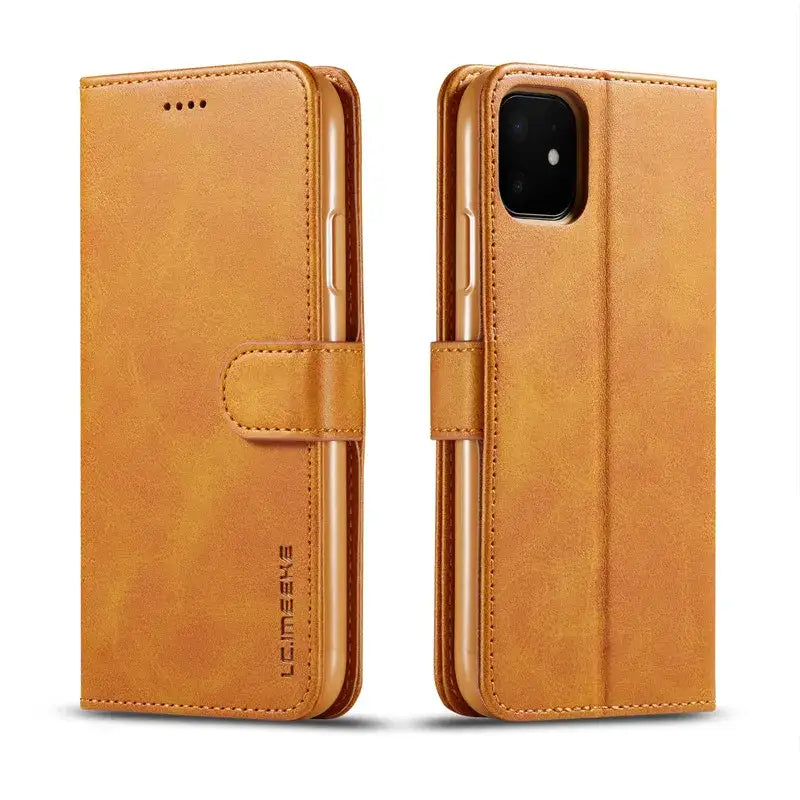 Leather Wallet Flip Case for iPhone 17 Series (available in 5 colours) Habicare