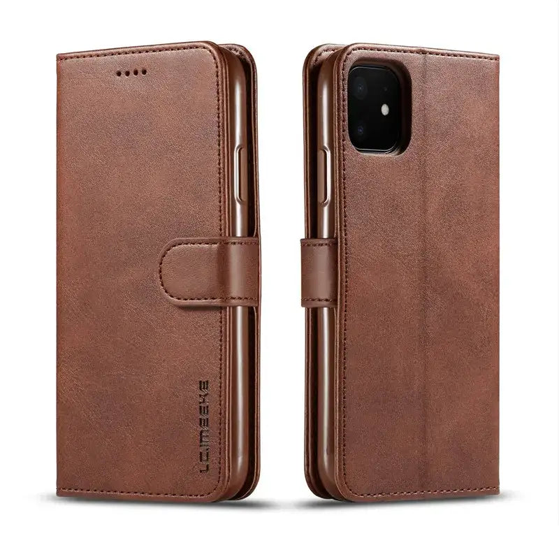 Leather Wallet Flip Case for iPhone 17 Series (available in 5 colours) Habicare