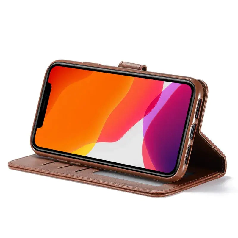 Leather Wallet Flip Case for iPhone 17 Series (available in 5 colours) Habicare