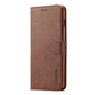 Leather Wallet Flip Case for Samsung Galaxy Series (Brown) Habicare