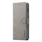 Leather Wallet Flip Case for Samsung Galaxy Series (Gray) Habicare
