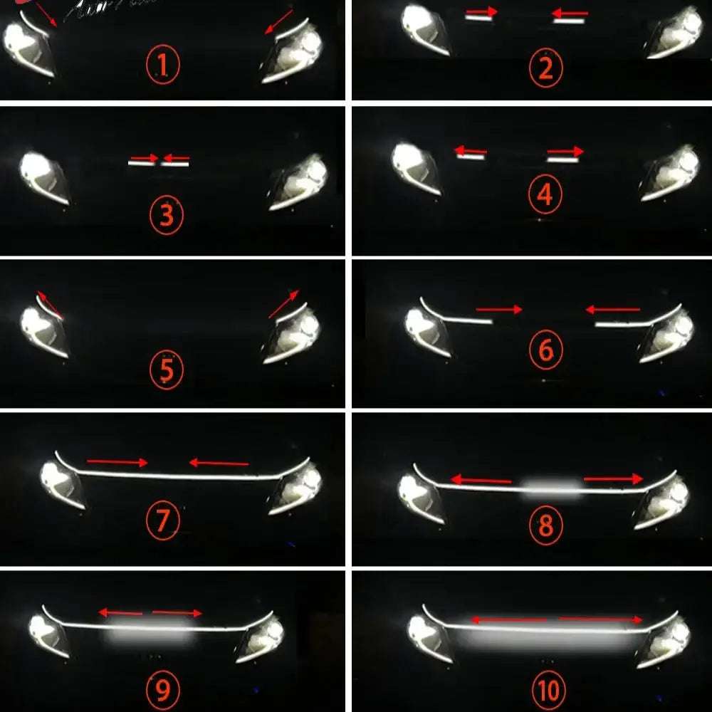 LED Car Hood Light Strip (different colours & sizes available) Habicare