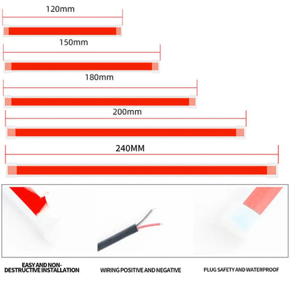 LED Car Hood Light Strip (different colours & sizes available) Habicare