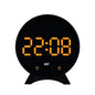 LED Digital Alarm Clock – Adjustable Brightness, Dual Alarms, Date & Temperature Display Habicare