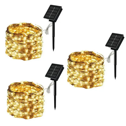 LED Solar Fairy String Lights (7m/12m/22m/32m) Habicare