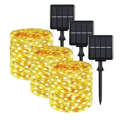 LED Solar Fairy String Lights (7m/12m/22m/32m) Habicare