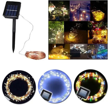 LED Solar Fairy String Lights (7m/12m/22m/32m) Habicare