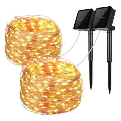 LED Solar Fairy String Lights (7m/12m/22m/32m) Habicare