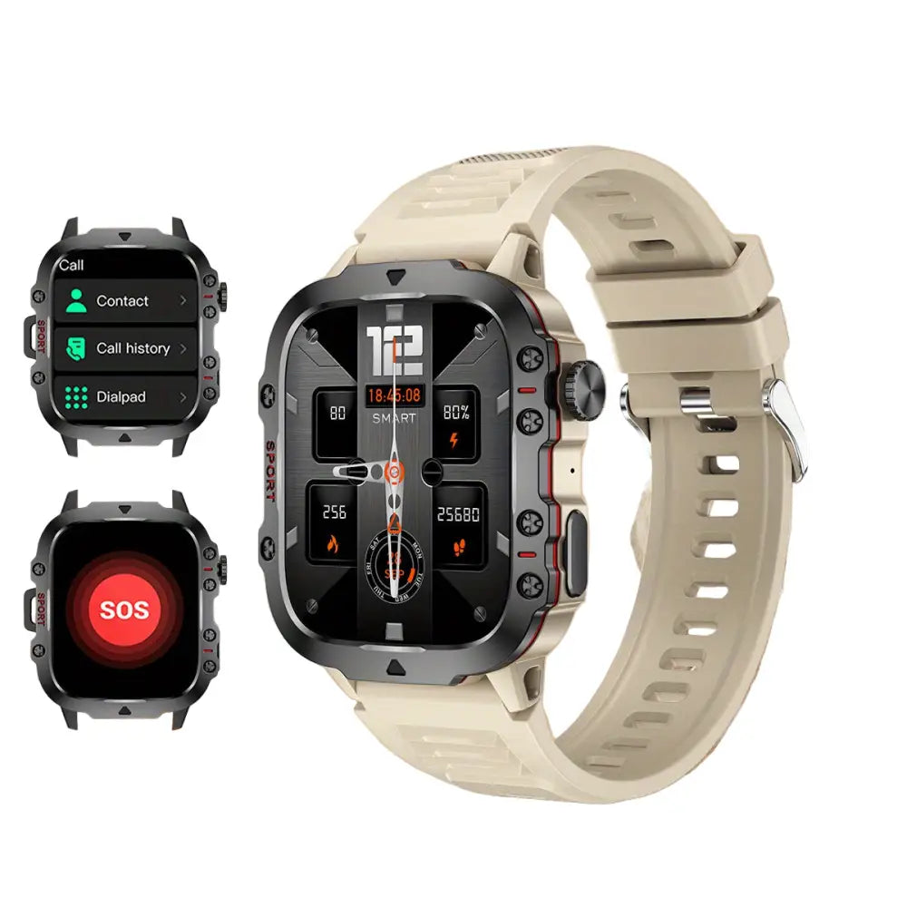 LIGE Casual Smart Watch – Voice Assistant (2 colours available) Habicare