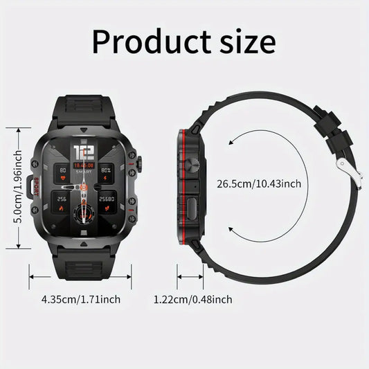 LIGE Casual Smart Watch – Voice Assistant (2 colours available) Habicare