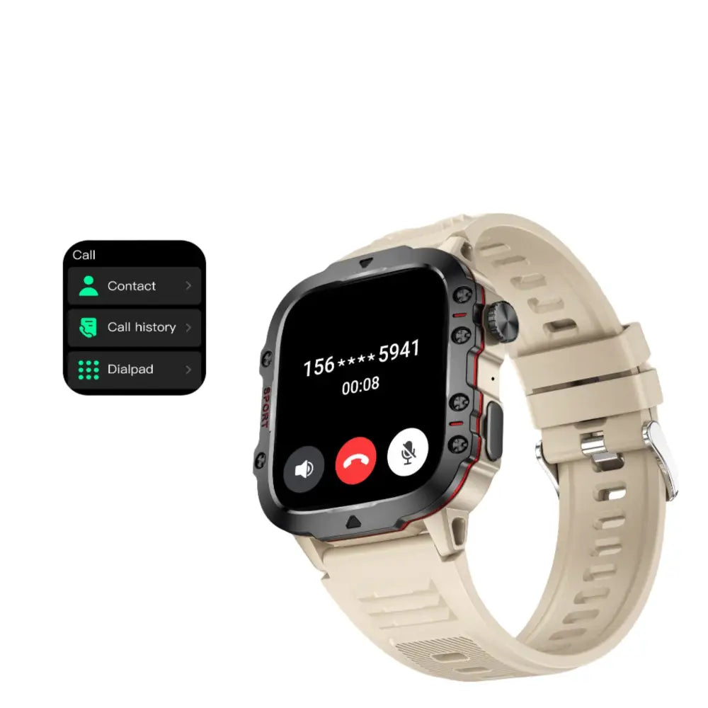 LIGE Casual Smart Watch – Voice Assistant (2 colours available) Habicare
