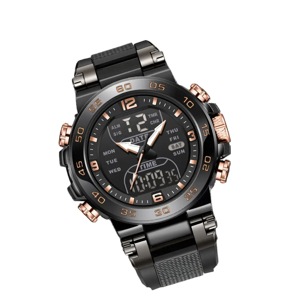 LIGE Men's Quartz Watch (6 designs available) Habicare