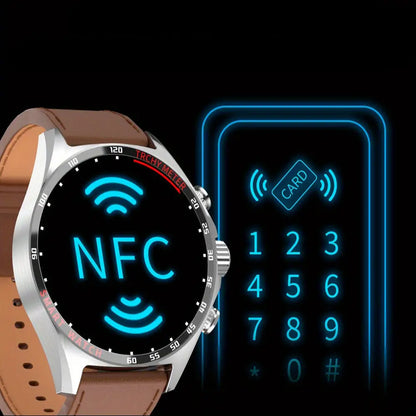 LIGE Men's Smart Watch – Touch Screen with Wireless Calls & Fitness Tracking (6 designs available) Habicare
