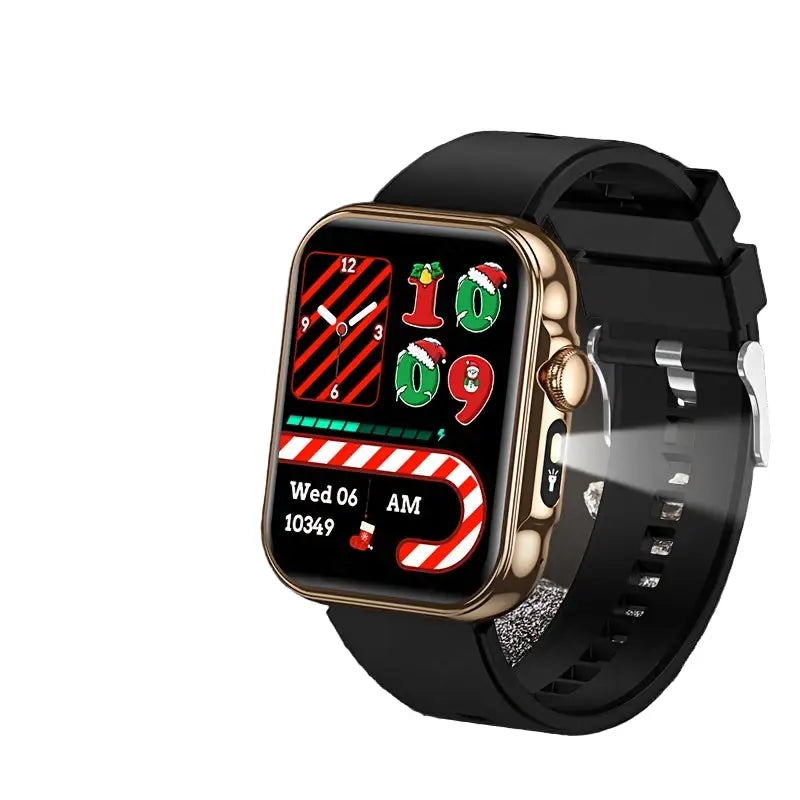 LIGE Outdoor Smart Watch – Large HD Screen, AI Voice Assistant Habicare