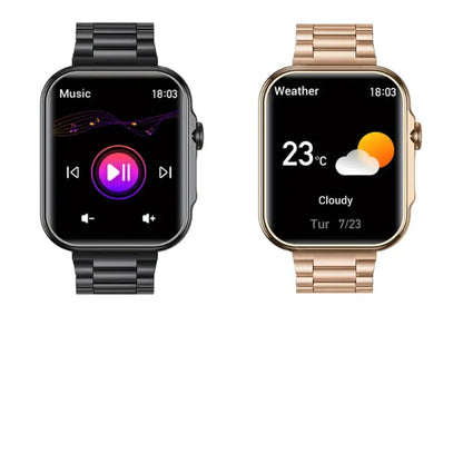 LIGE Outdoor Smart Watch – Large HD Screen, AI Voice Assistant Habicare