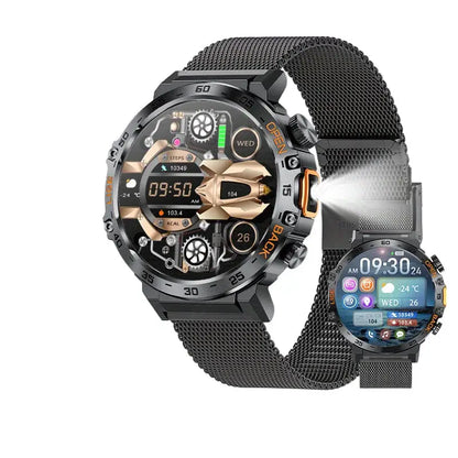 LIGE Outdoor Smartwatch – HD Screen, LED Flashlight, 290mAh Battery (6 types available) Habicare