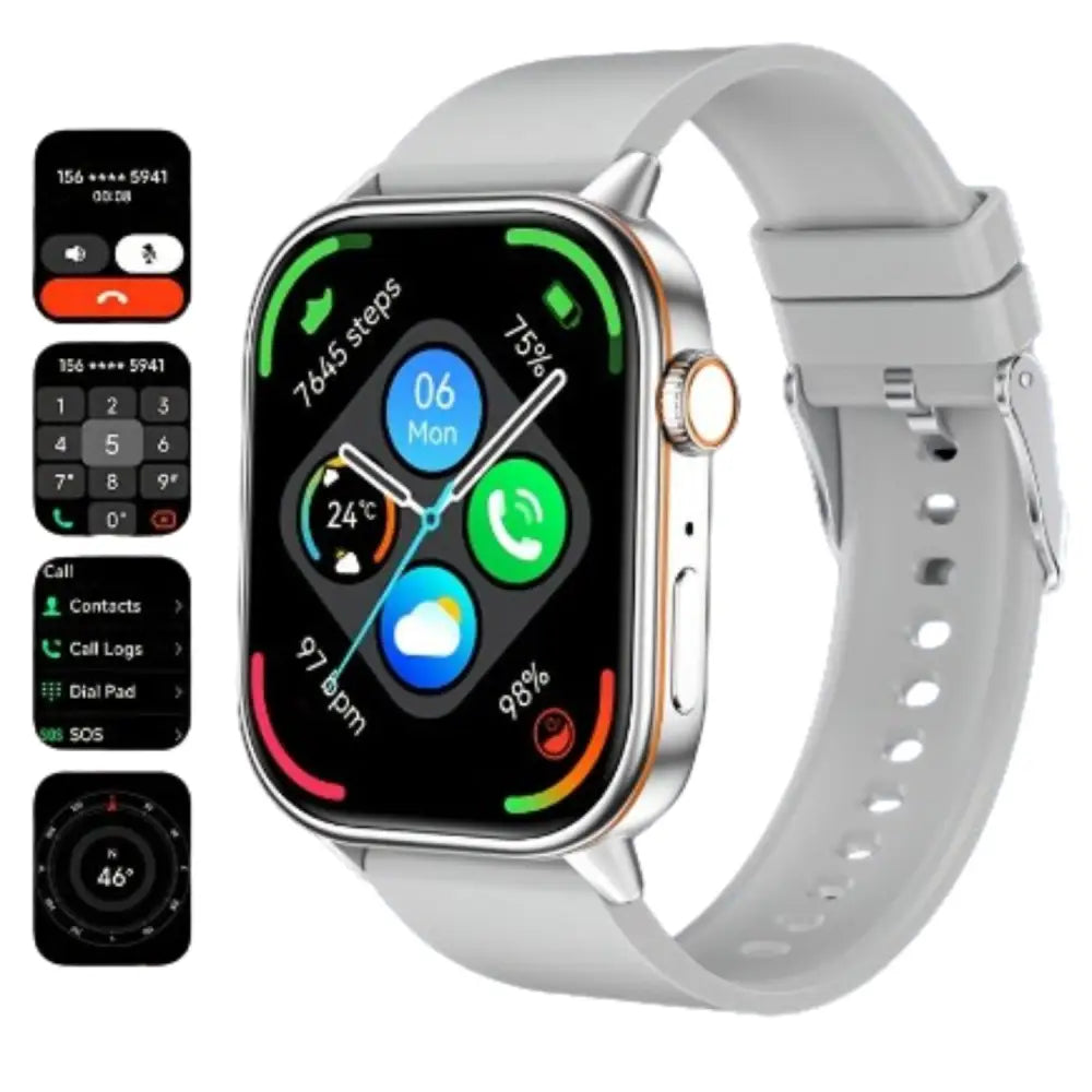 LIGE Outdoor Smartwatch – Large Screen with Compass & Music (10 different styles available) Habicare