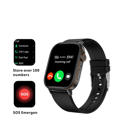LIGE Outdoor Smartwatch – Large Screen with Compass & Music (10 different styles available) Habicare