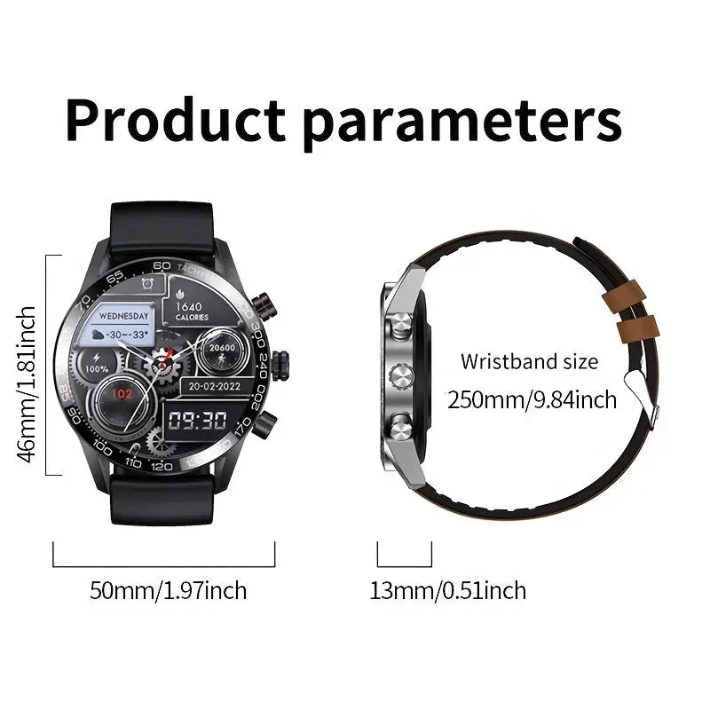 LIGE Smart Watch – Full Touch Screen with Multi-Sport Modes (10 colours available) Habicare